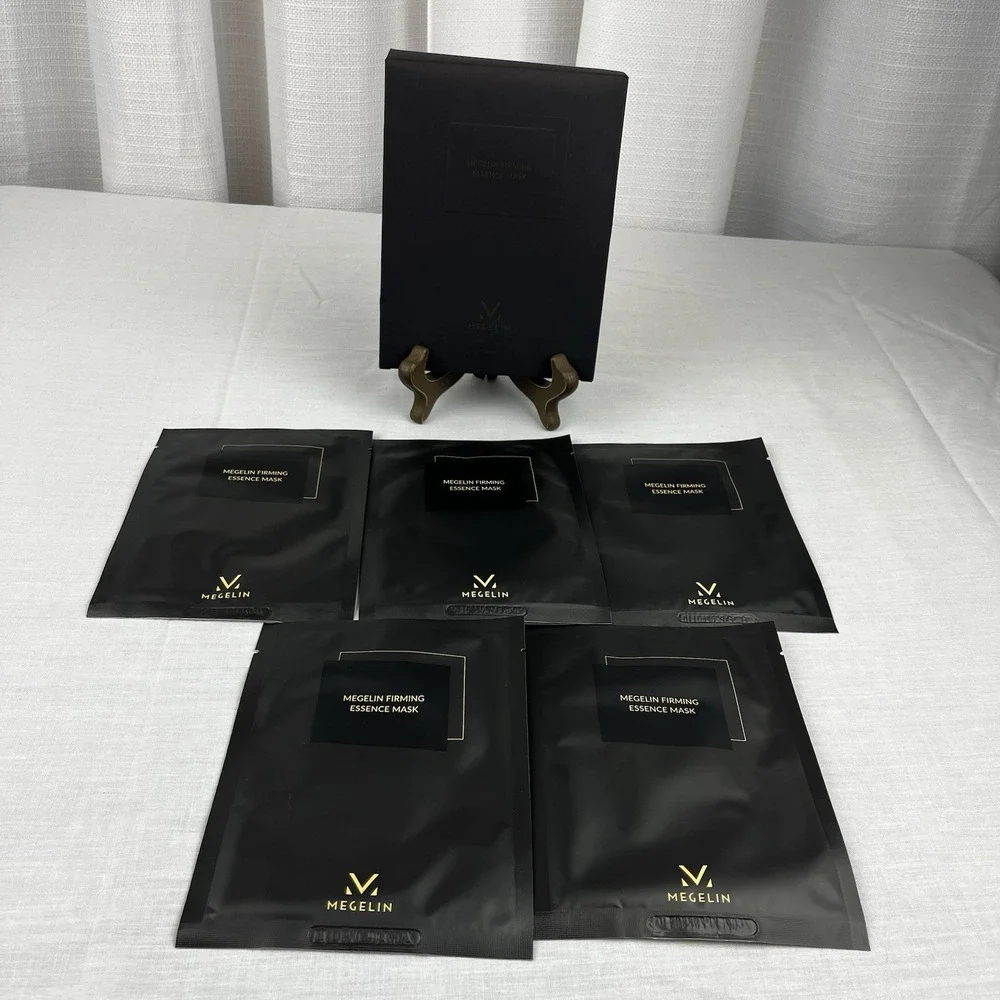 MEGELIN Firming Essence Mask 26ml x 5 pcs Sheet Facial Skincare Polypeptides